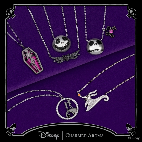 Disney Nightmare Before Christmas Zero Necklace, Charmed Aroma - Picture 2 of 2